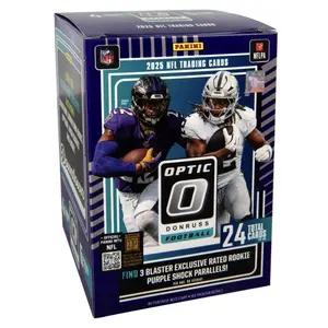 2025 Panini Donruss Optic Football Blaster Box (Purple Shock)