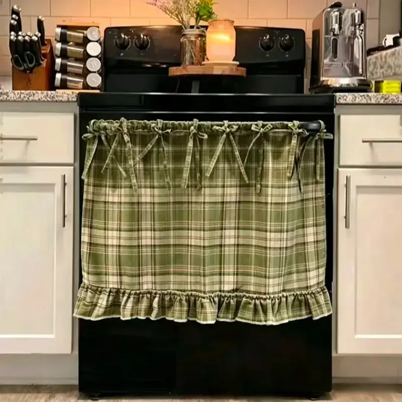 2026 New Arrival 3-Pack Handmade Farmhouse Appliance Covers, Heat Resistant Decor for Oven Washer Dishwasher, Easy Install Practical Accessory for Daily Home Cooking Use