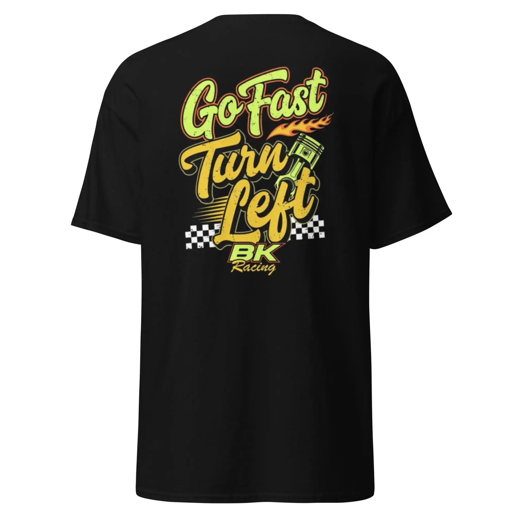 BK Racing Go Fast Turn Left Design Tee