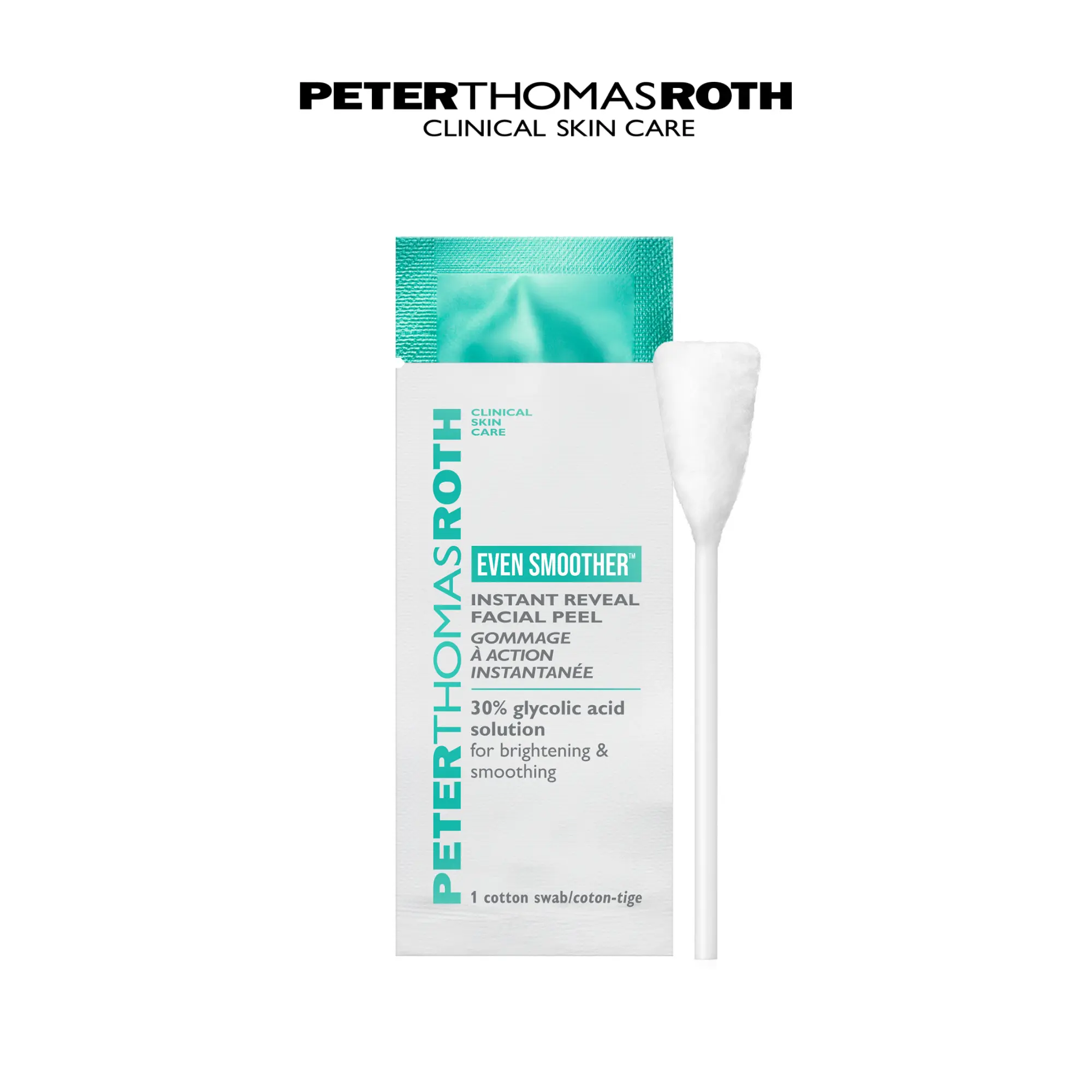 Peter Thomas Roth Even Smoother Instant Reveal Facial Peel, Glycolic Acid, Exfoliating and Brightening Solution Peter Thomas Roth Even Smoother Instant Reveal Facial Peel, Glycolic Acid, Exfoliating and Brightening Solution