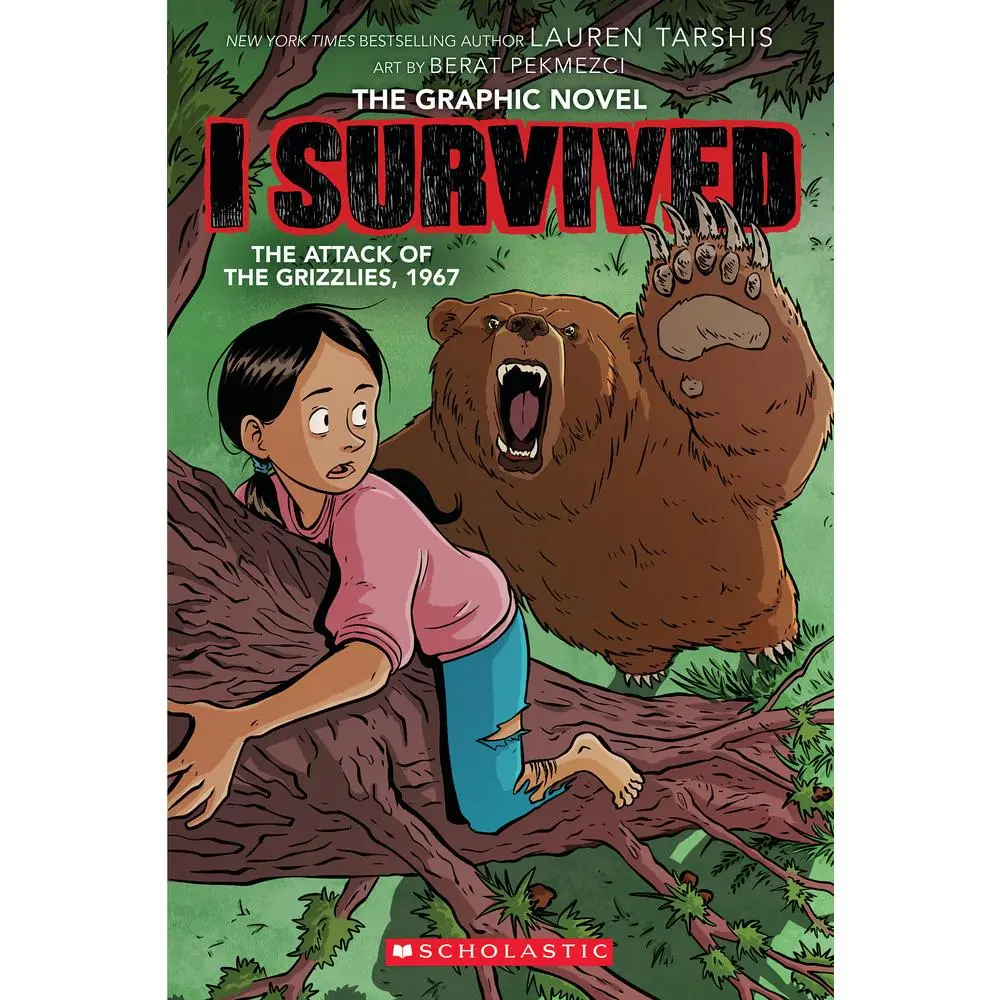 USED Book - I Survived the Attack of the Grizzlies, 1967 (I Survived Graphic Novel #5) by Tarshis, Lauren (Paperback) - english