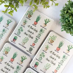 House Plants Kindle Case Clear Back Flip Cover for Kindle Paperwhite & E-Reader Accessories Lightweight Durable Protective Case for 11th Gen Paperwhite 12th Gen Paperwhite Colorsoft 11th Gen 6” Kindle Basic