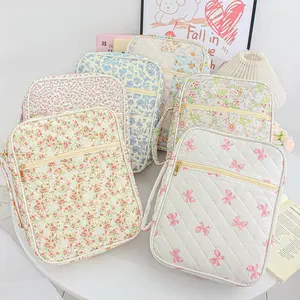 Bible Cover Case for Women,Portable makeup bag, Makeup Organizer Pouch, Travel Cosmetic Bags,Large Bible Tote Bags Organizer Quilted Carrying Case for Girls,Bible Study Supplies Accessories Christian Gifts for Women Storage bag