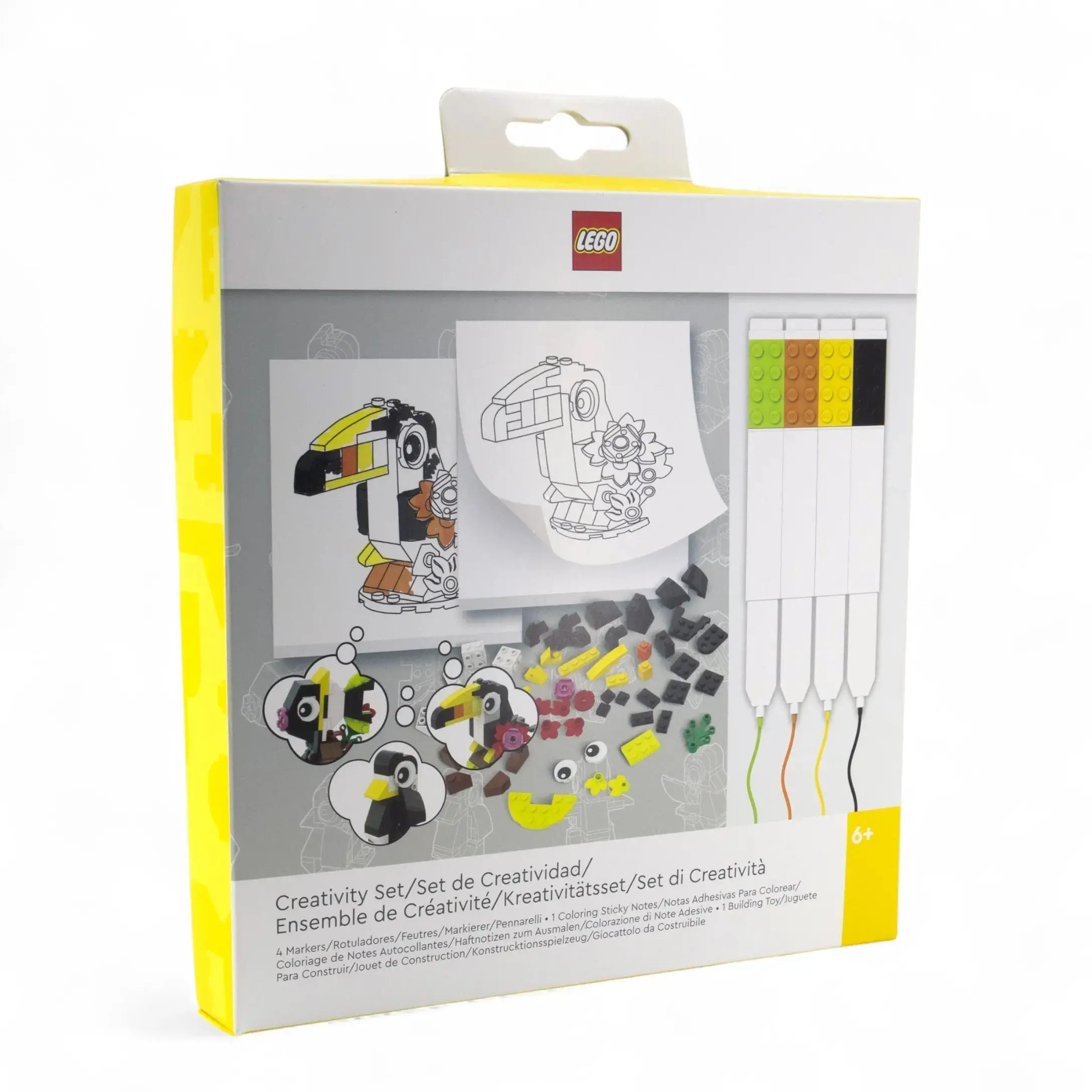 LEGO Stationery Creativity Set with Building Toy - Animal (53666)