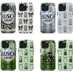 Buschh Liight Johnn Deere Camo Tough Phone Case iPhone 17, 16, 15, 14, 13, 12, 11 Pro Max/Plus/Mini PGE