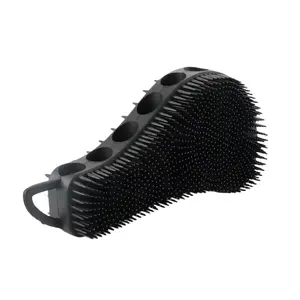 Silicone Body Scrubber，Silicone Bath Brush, Soft Silicone Material, Gentle Exfoliating Design, Perfect for Daily Use, Ideal for Shower & Spa, Shower Cleaning Brush