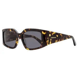 Ferragamo Modified Rectangle Sunglasses SF1101S 242 Dark Tortoise 54mm