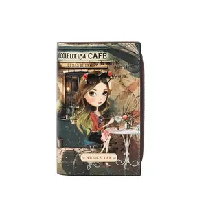 Sleek Bifold Wallet Vegan Leather RFID Blocking Compact Design for Everyday Use