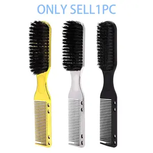 Men's Multi-Functional Beard Brush, Ideal for Hair and Beard Styling, Perfect for Daily Care, Essential Grooming Tool for Men