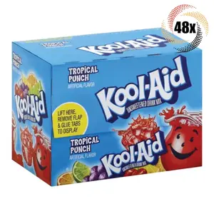 Kool-Aid Unsweetened Drink Mix - Tropical Punch - 48 packets