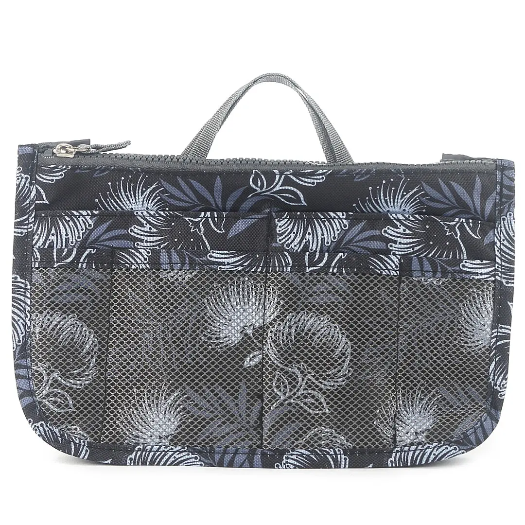 Bag Organizer Makiko Large Lehua Black