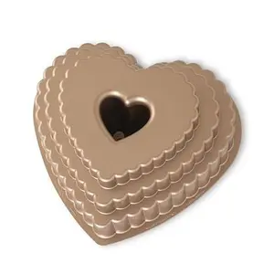 Nordic Ware Tiered Heart Bundt Pan