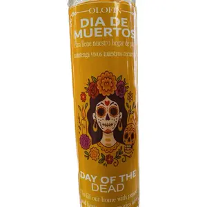 Dia de Muertos Veladora Preparada