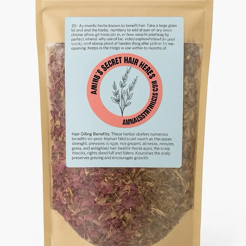Eman’s Secret Ayurvedic Herbs Herbal  for Hydration and Strength - 100% Natural Ingredients, Herbal Mix, No Alcohol or Artificial Fragrances Healthcare Solution Therapy Treatment