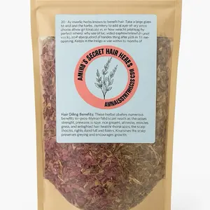 Eman’s Secret Ayurvedic Herbs Herbal  for Hydration and Strength - 100% Natural Ingredients, Herbal Mix, No Alcohol or Artificial Fragrances Healthcare Solution Therapy Treatment