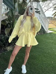 Seraphina Skort Set- Yellow