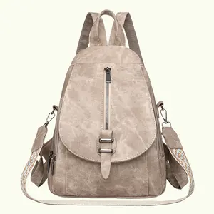 Backpack Purse For Women, Adjustable Shoulder Strap With Fashionable Design And Secure Features, New Soft Faux Leather Student Bag, Lady Travel & Business & Backpack For Christmas Present, Valentine'S Day Gift