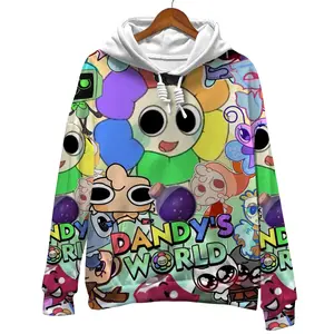 Dandys World Pullover Hoodie, Friendship Dandys World 3D Hoodie, Friendship Dandys World 3D Pullover Hoodie v4