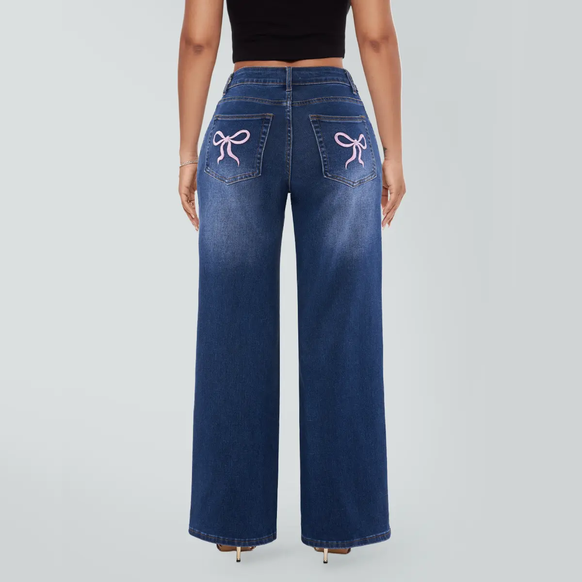 Embroidery Dark Blue