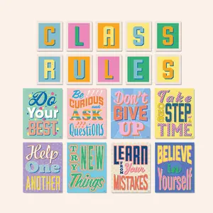 CLASS RULES Letters and 8 Posters