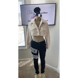 Teddy Crop Jacket