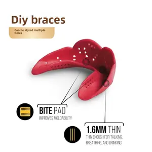 Pack of 5 - Professional Sports Mouth Guards for Boxing, Lacrosse, Rugby, Ice Hockey, Roller Derby, Team Sports