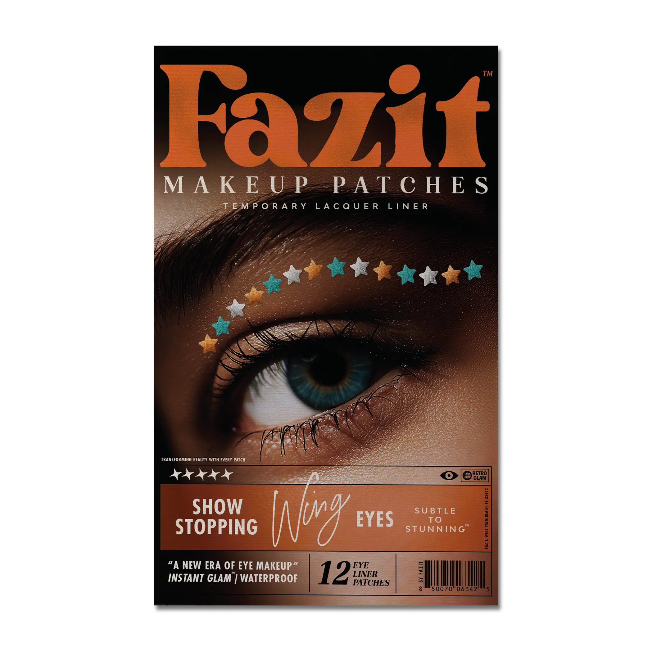 Show Stopping Star Eye Wings Temporary Liner Makeup Patch