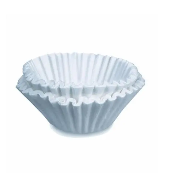 BUNN BCF250 12-Cup Kitchen Paper Coffee Filters, 250-Count, Biodegradable, FDA Approved, Suitable for Commercial Brewing