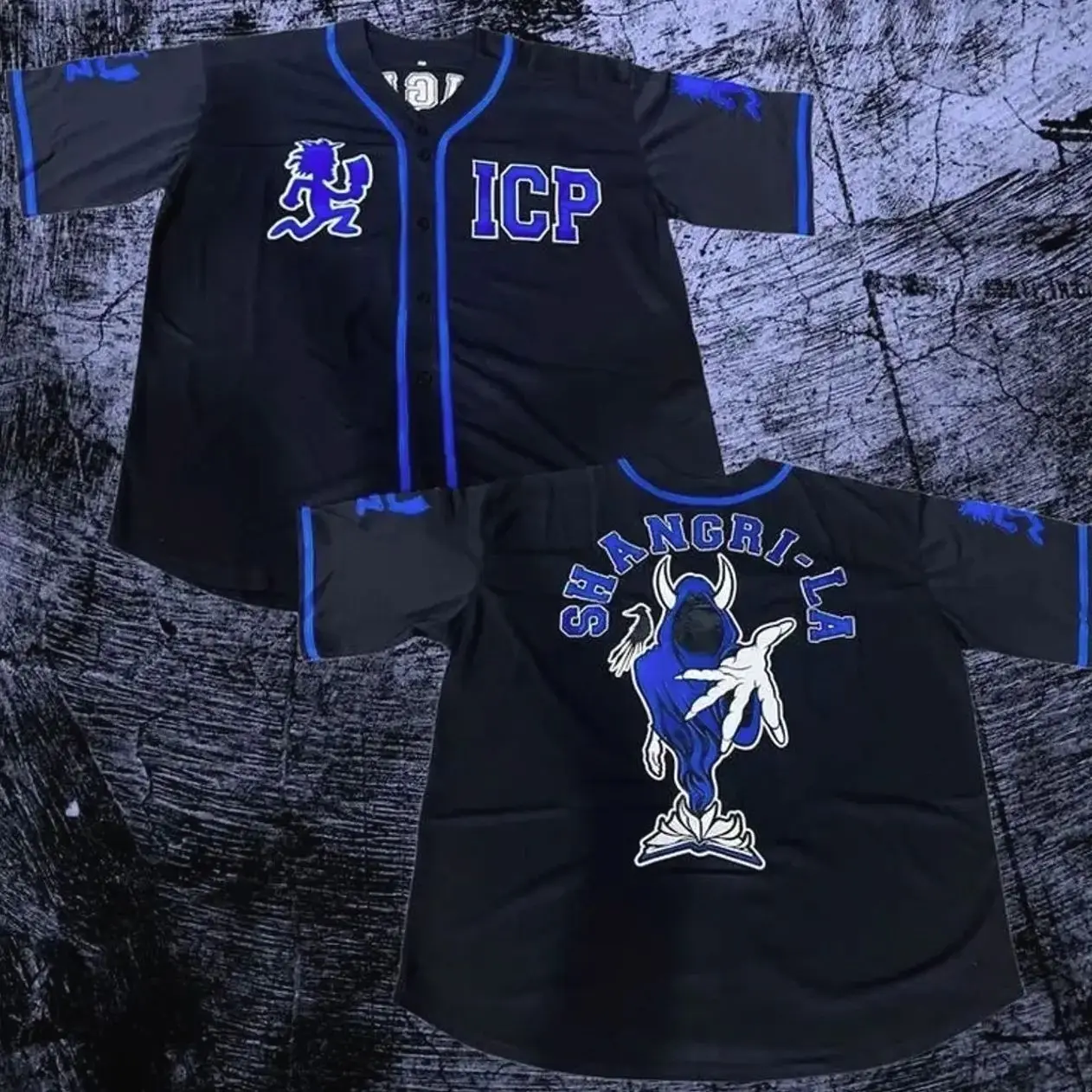 ICP Juggalo Baseball Jersey - Shangri-La Baseball Jersey - Insane Clown Posse Pefect Fit Unisex, Gift For Fan, Gift For Him, Her