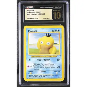 2002 Neo Destiny Psyduck 79/105 CGC PRISTINE 10 POP 5