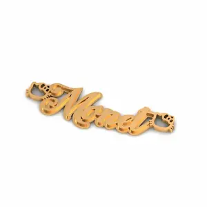 Custom name pendant | Chain included | Any design for bails