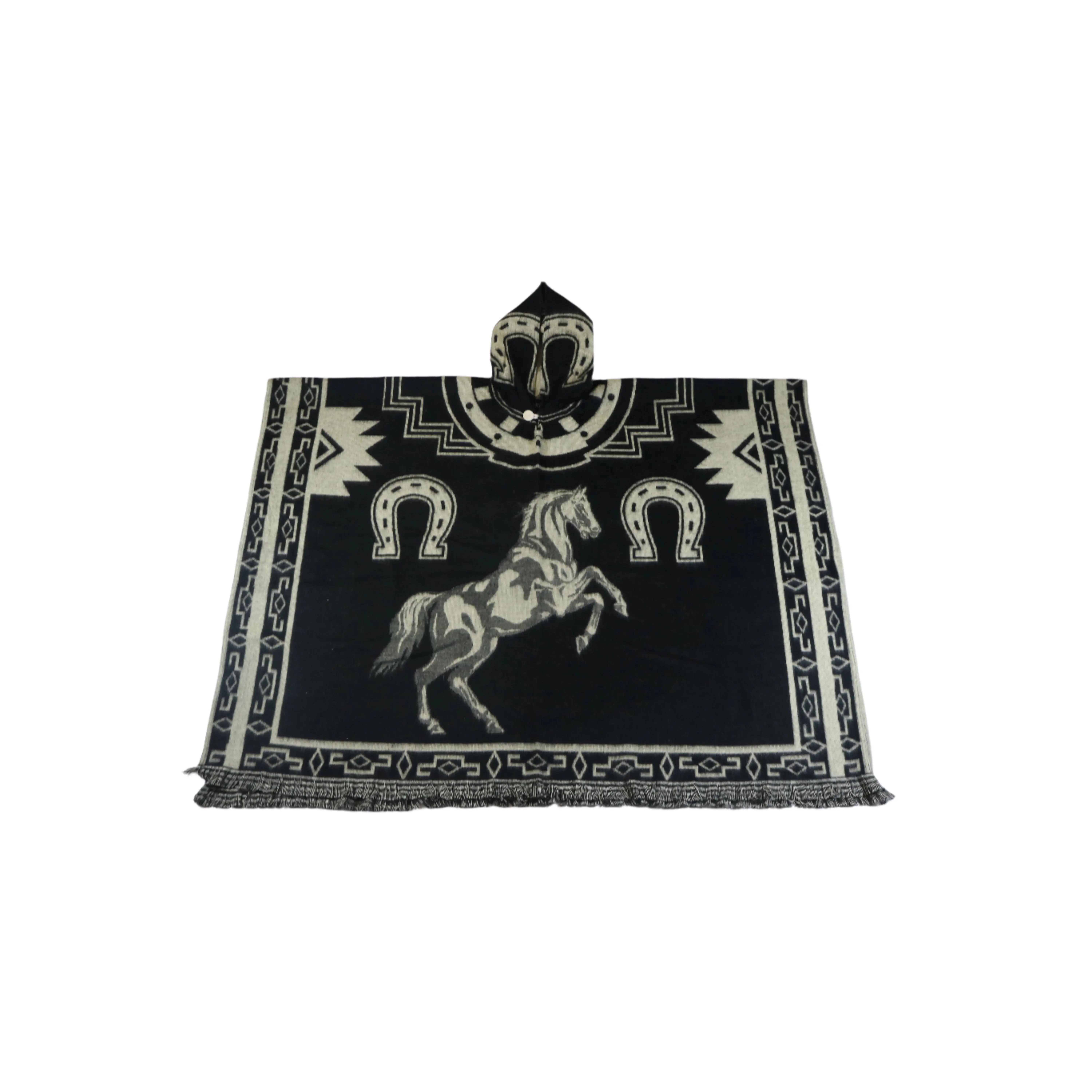 Horseshoe Luck Poncho