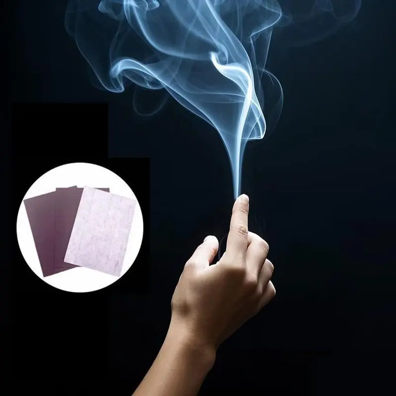 Magic Smoke Tricks Kit, Handmade Artificial Smoking Effects, 3 Pieces Per Pack, Ideal for Magic Shows, Easy-To-Use Smoke Props, Perfect for Performers