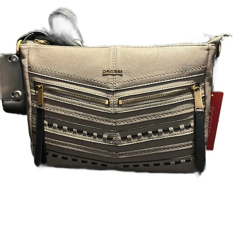 Rosetti Women's Crossbody Bag with Zipper Closure, Plain Design, and Multiple Pockets
