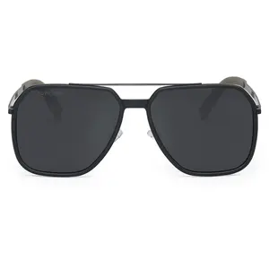 Nova Black - Squared Aviators