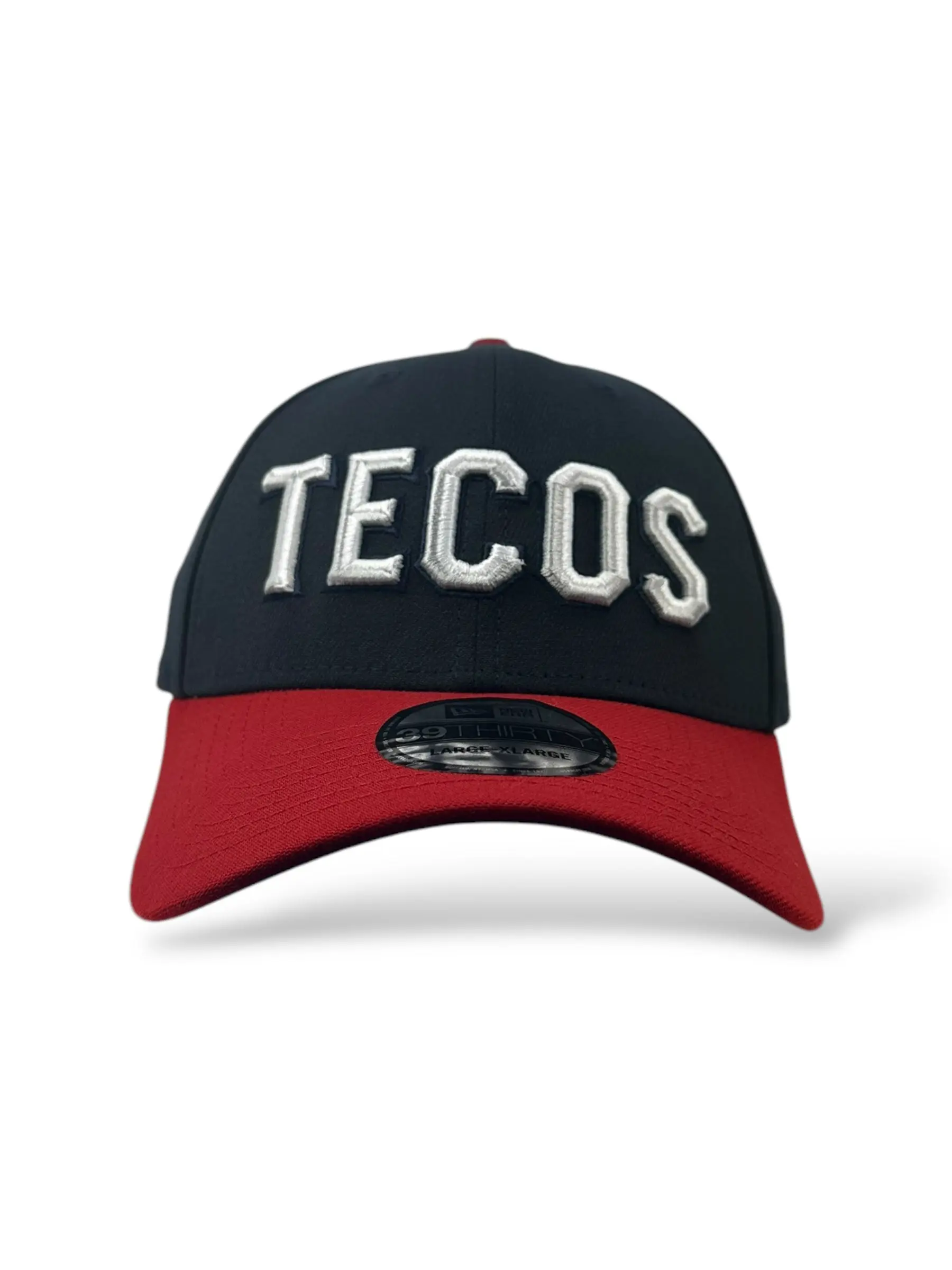 39Thirty LMB Tecolotes de Los 2 Laredos 2025 ALT Game Cap STMT 2T Navy/Scarlet - Black UV