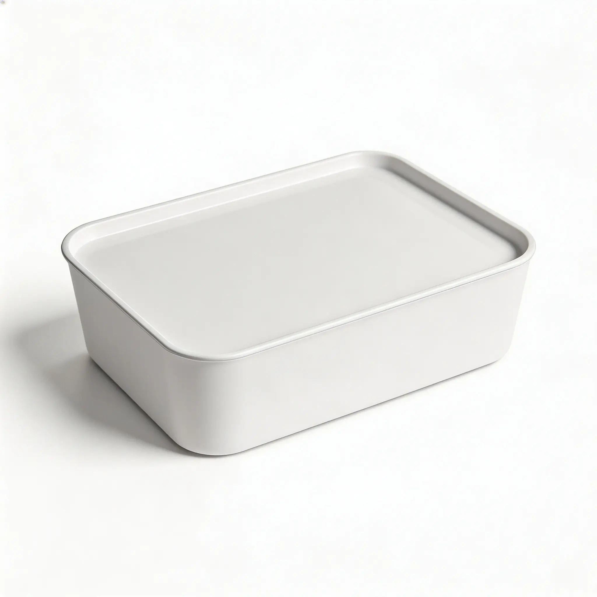 Small Space Sturdy Stackable Storage Bin with Lid & Handles - Dust-Proof Home Organizer Container for Apartment Closet Kitchen Tidying Shelf Smooth