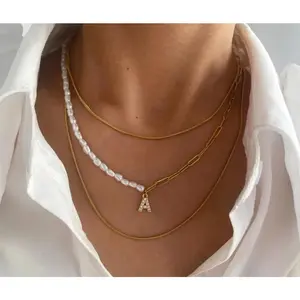 Regina Initial Necklace