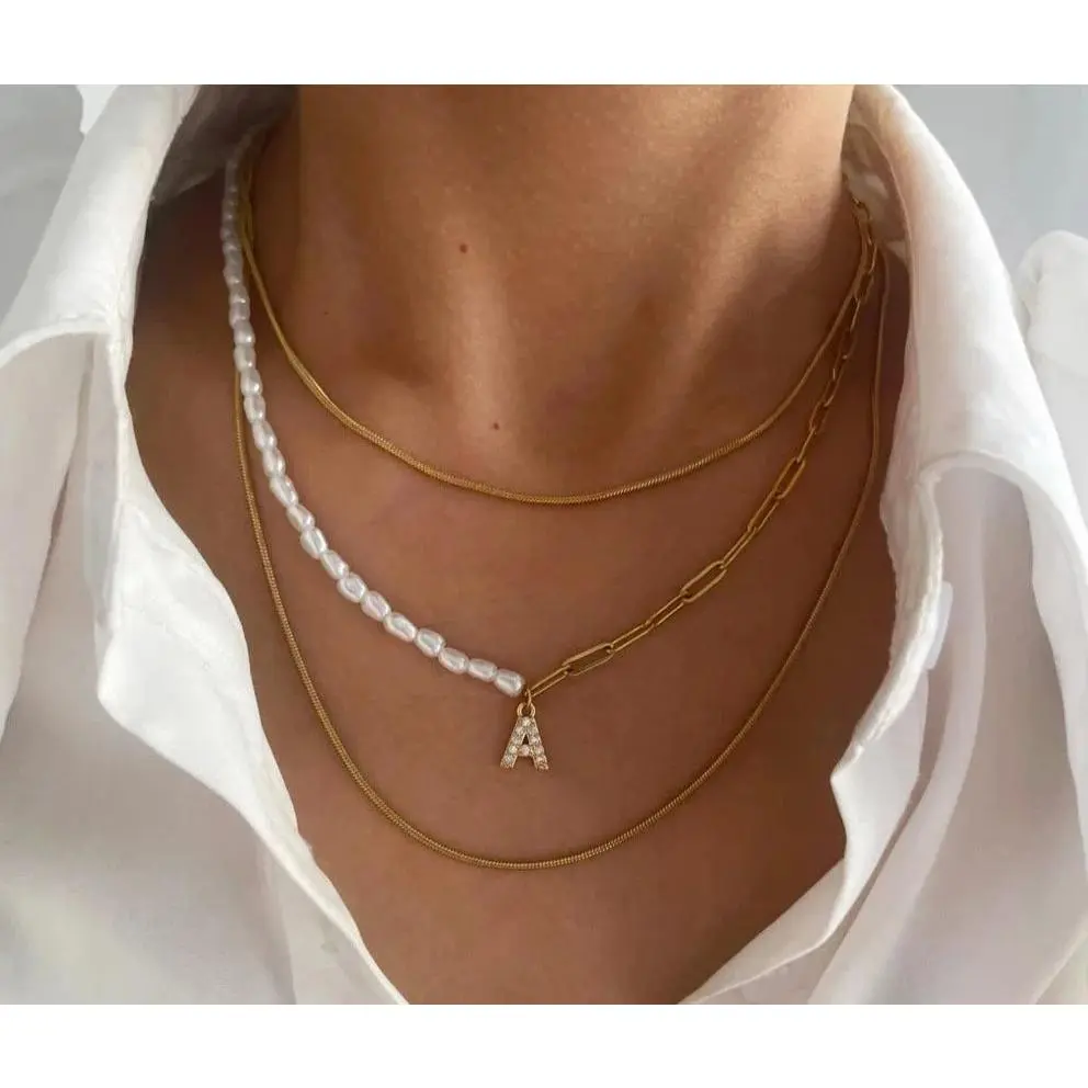 Regina Initial Necklace