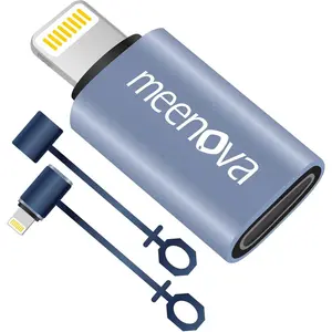 2 Pack, 27W, USB C to Lightning Adapter for iPhone 14 13 12 11, USBC to Lightning Adaptor PD Fast Charging, USB-C to Lightning Cable Adapter for Apple AirPods Pro, iPod with Lanyanrds, Magic Keyboard