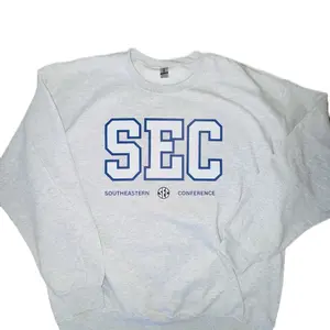 Vintage SEC Football Sweatshirt Hometown Pullover SEC Sweatshirt Casual Fabric Menswear Soft