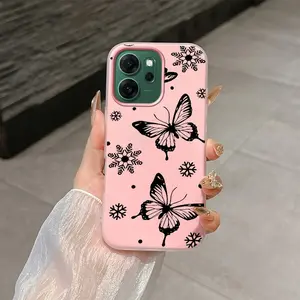 black butterfly, multiple colors available, suitable for OPPO phone cases, suitable for OPPO A58, 60, 74, 76, 77, 78, 79, 92, 93, 94, 95, 98, FindX8, Reno7, 8, 10, 11, 12, 13, 14, 15, F, 4G, 5G, Pro series models of phone cases, minimalist, neutral