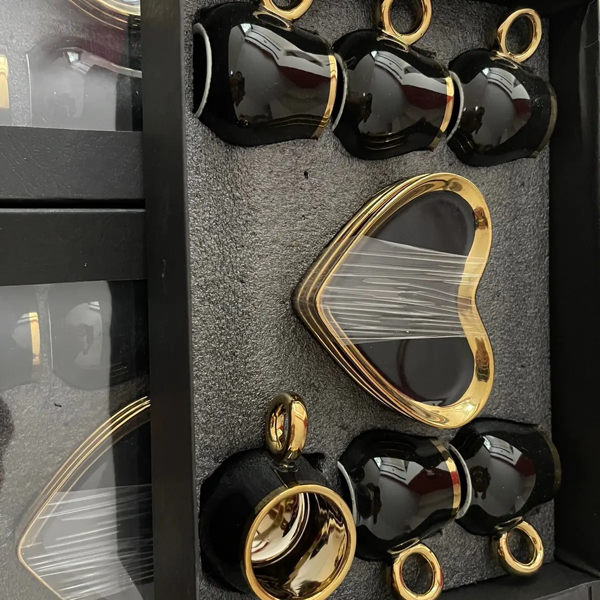 Luxury Small Beautiful 90ML Expresso or Coffee Set (small cups for Coffee)