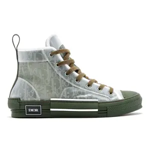 Dior B23 Trainer High Oblique Canvas Olive Green Multi