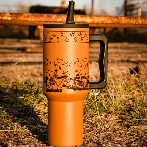Cattle Drive 40oz Tumbler
