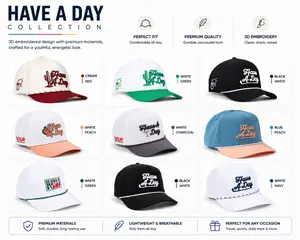 Breezy Golf “Have A Day” Limited Edition Summer Rope Hat – WM Phoenix Open x Tour Championship Trucker Snapback Cap | Premium Golf Hat with Cactus Embroidery & Adjustable Fit