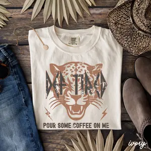 Retro Def Tired Shirt, Coffee Graphic Tee, Coffee Love Shirt, Def Tired Sweatshirt, Coffee Sweatshirt, Mama Coffee T-Shirt