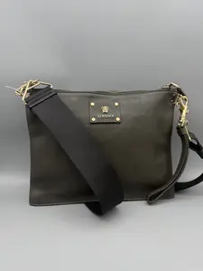 Pre-owned VERSACE Leather Crossbody Bags Medusa Studded Pouch / Crossbody