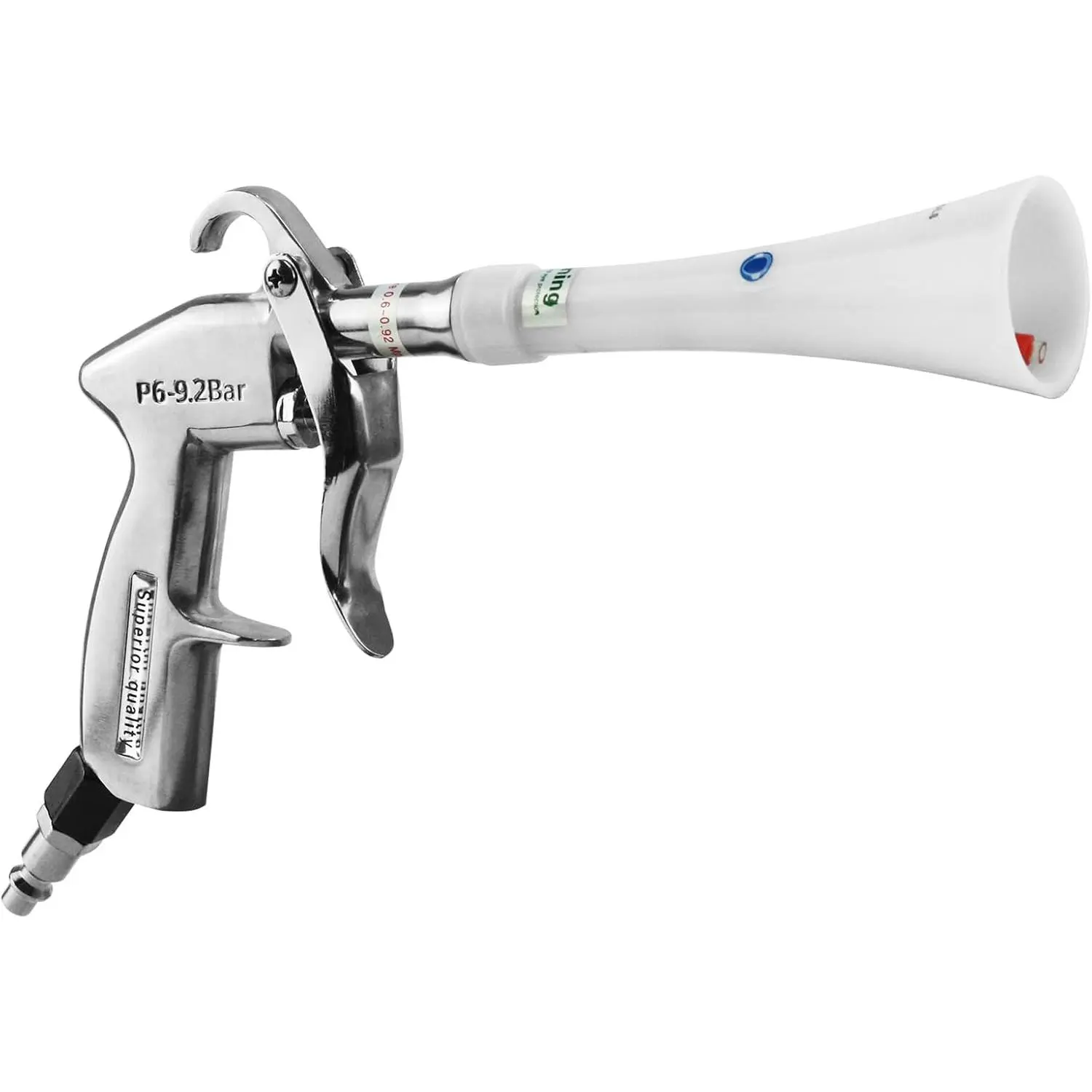 Tornado Dry Cleaning  with Brass Adjustable Air Flow Nozzle,Air Blower  Quickly Blasts Dirt and Dust from Surface Works with Air Compressor