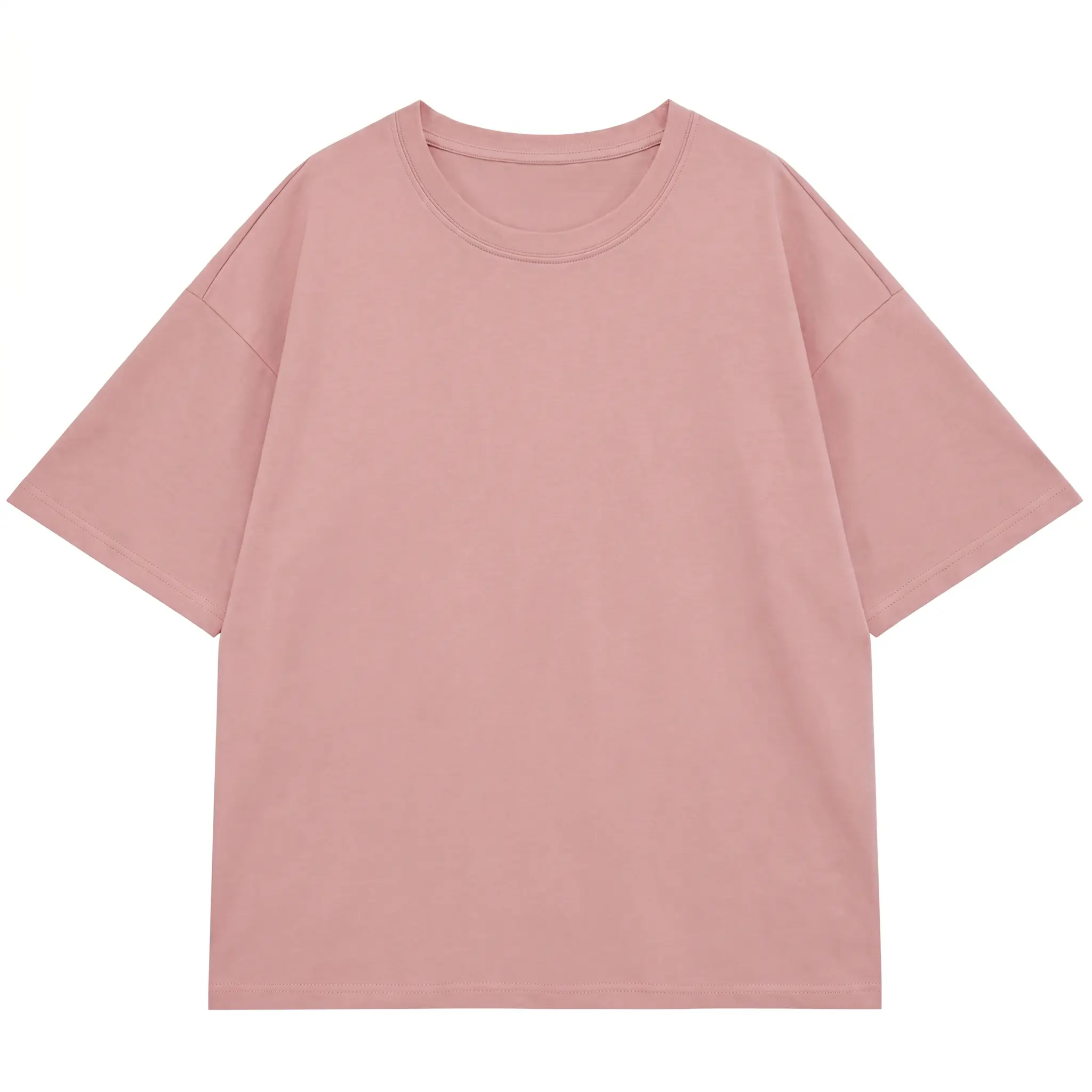 Women’s Oversized T-Shirt, Loose Fit Short Sleeve Crew Neck Tee, Soft Polyester Casual Basic Top for Summer, Everyday Wear Crewneck